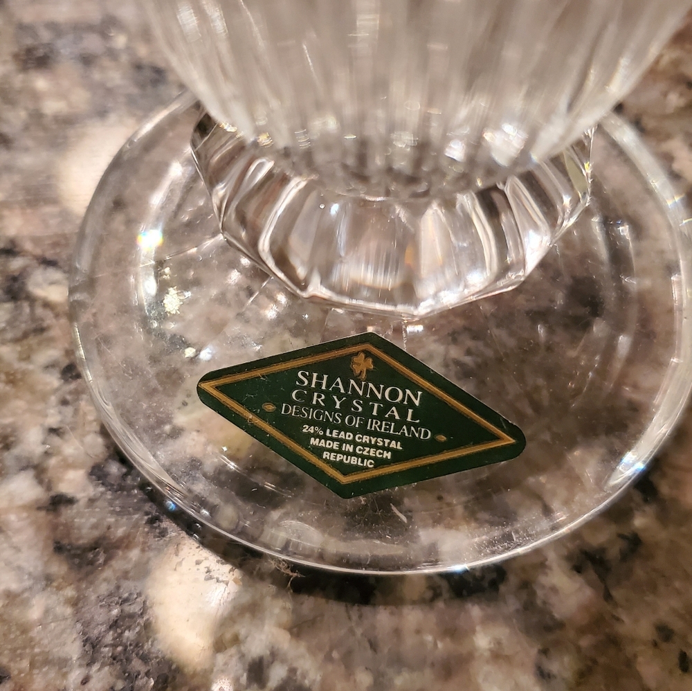 SOLD - Shannon Crystal by Godinger Vase NWOT - Picture 8 of 9